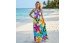 New Design Long Dress Rayon Hand Painted by Balinese Artisans